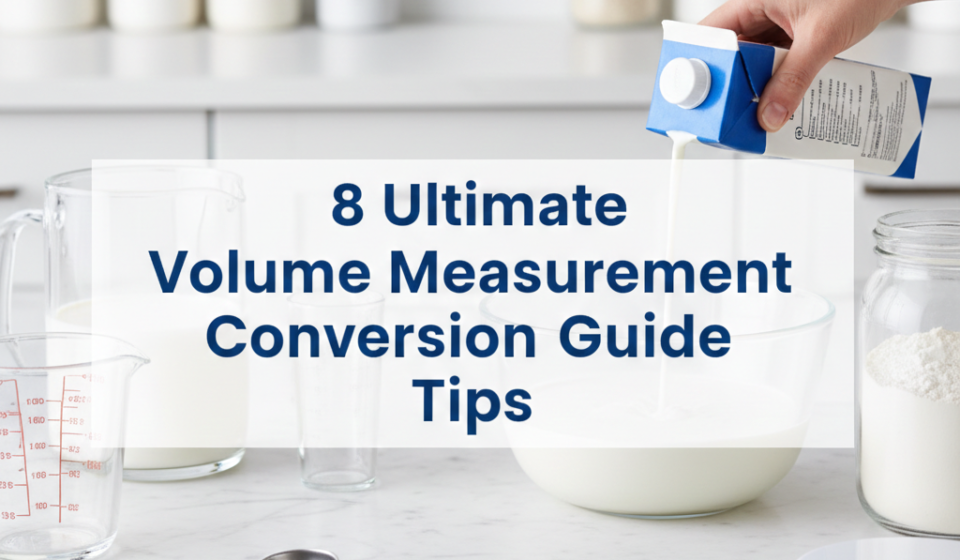 8 Ultimate Volume Measurement Conversion Guide Tips