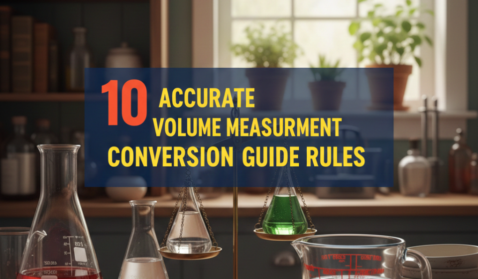 10 Accurate Volume Measurement Conversion Guide Rules