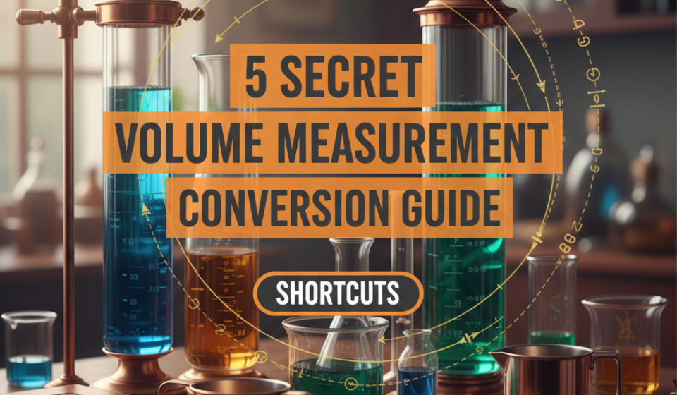 5 Secret Volume Measurement Conversion Guide Shortcuts