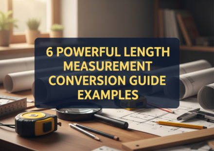 6 Powerful Length Measurement Conversion Guide Examples