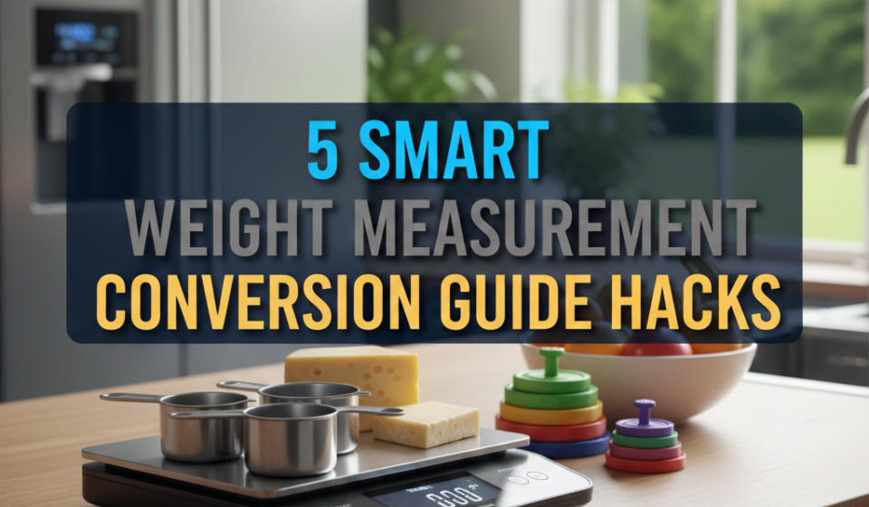 5 Smart Weight Measurement Conversion Guide Hacks