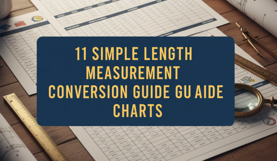11 Simple Length Measurement Conversion Guide Charts