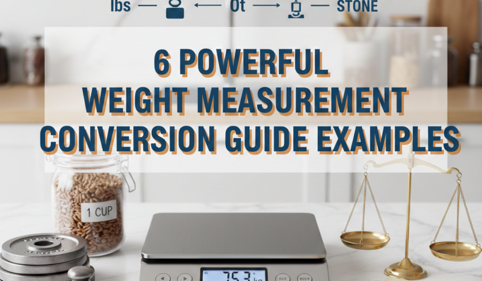 6 Powerful Weight Measurement Conversion Guide Examples