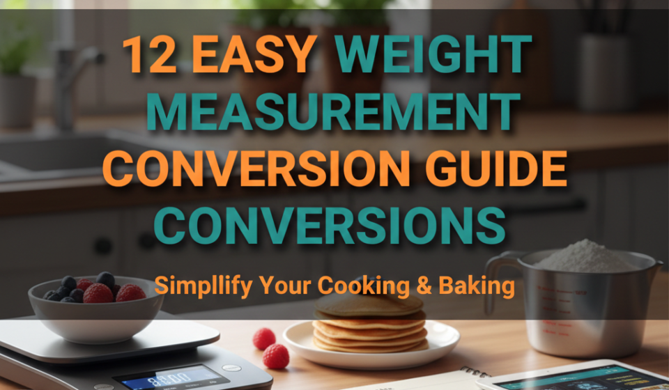 12 Easy Weight Measurement Conversion Guide Conversions