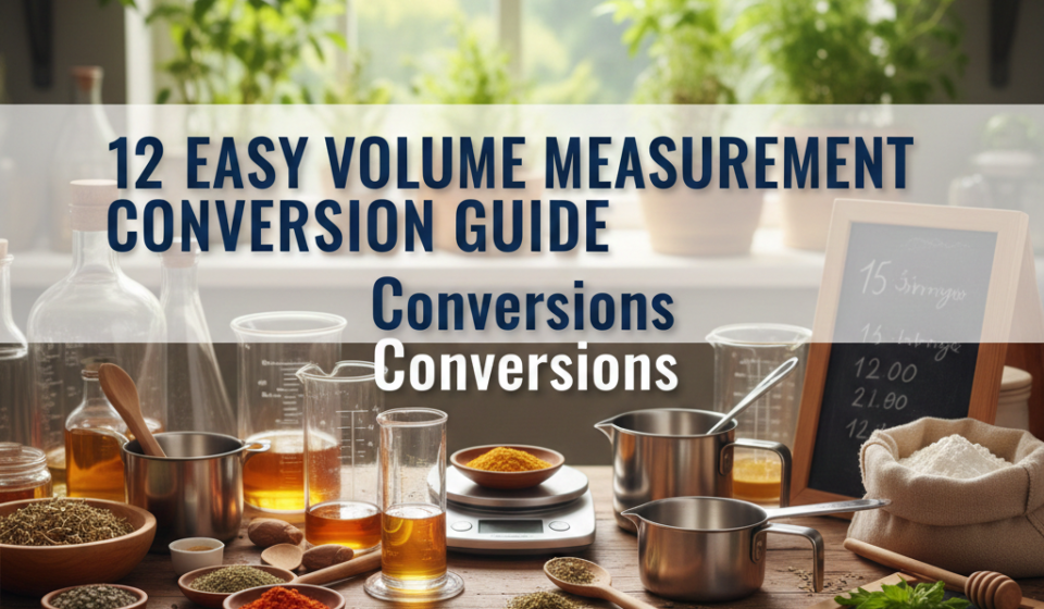 12 Easy Volume Measurement Conversion Guide Conversions