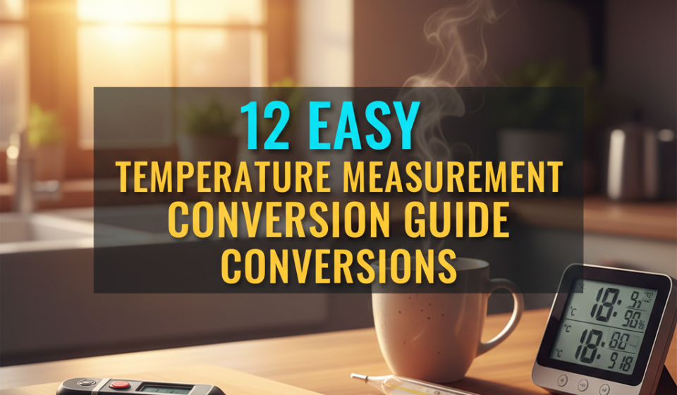 12 Easy Temperature Measurement Conversion Guide Conversions