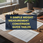 11 Simple Weight Measurement Conversion Guide Tables
