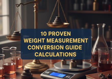 10 Proven Weight Measurement Conversion Guide Calculations