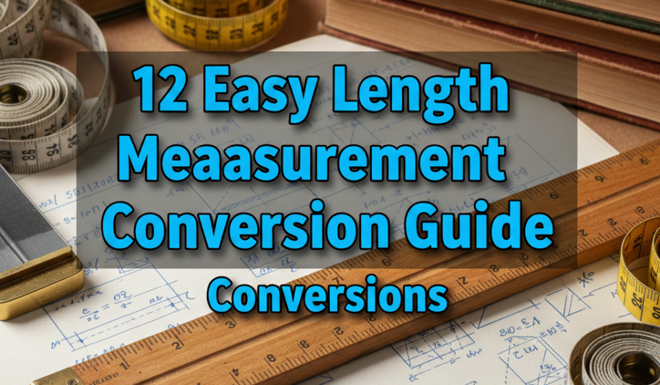 12 Easy Length Measurement Conversion Guide Conversions