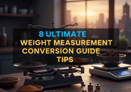 8 Ultimate Weight Measurement Conversion Guide Tips