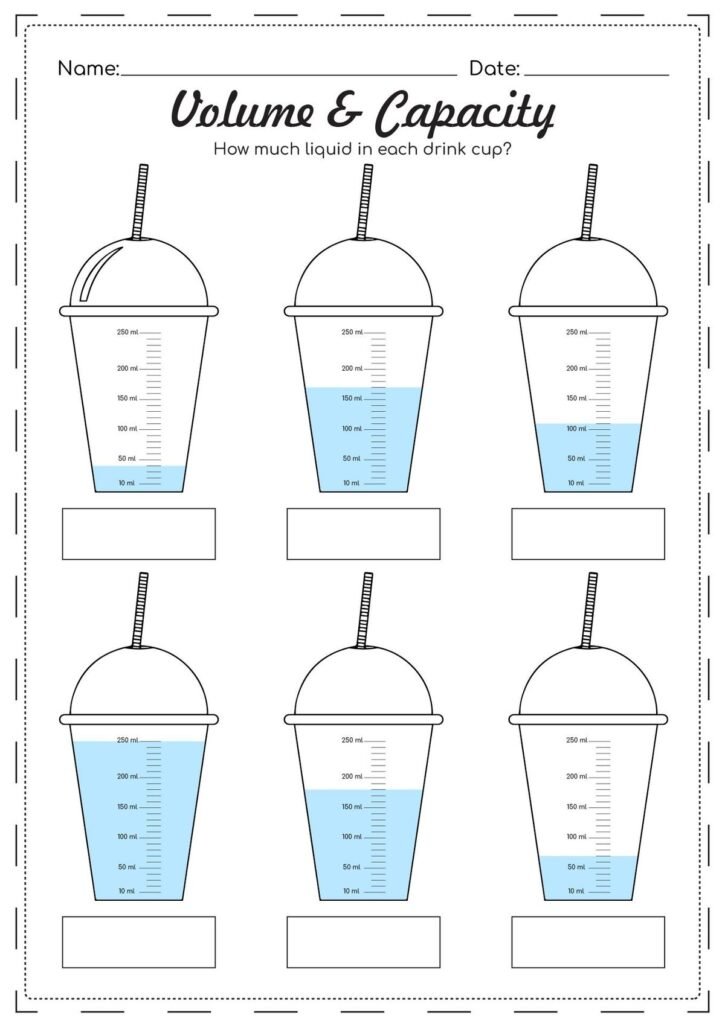 11 Simple Volume Measurement Conversion Guide Tables