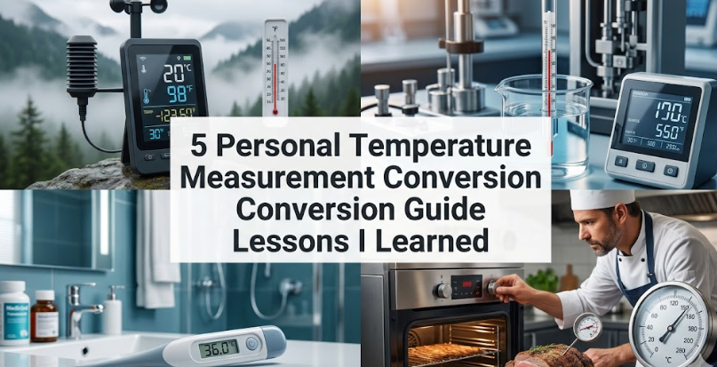 5 Personal Temperature Measurement Conversion Guide Lessons I Learned