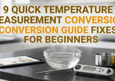 9 Quick Temperature Measurement Conversion Guide Fixes for Beginners
