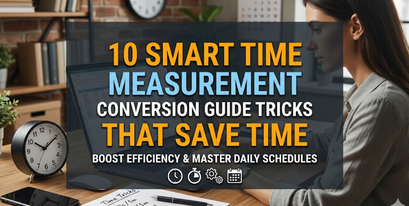 10 Smart Time Measurement Conversion Guide Tricks That Save Time
