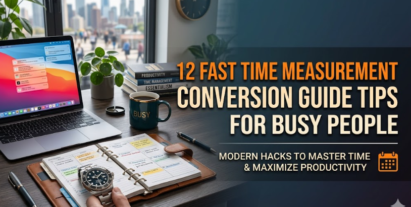12 Fast Time Measurement Conversion Guide Tips for Busy People