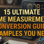 15 Ultimate Time Measurement Conversion Guide Examples You Need