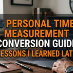 5 Personal Time Measurement Conversion Guide Lessons I Learned Late