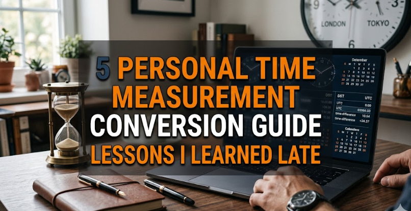 5 Personal Time Measurement Conversion Guide Lessons I Learned Late
