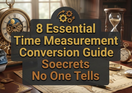 8 Essential Time Measurement Conversion Guide Secrets No One Tells