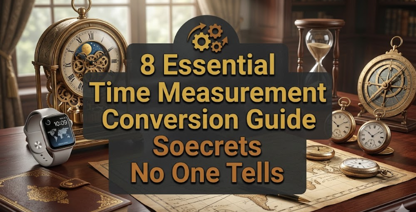 8 Essential Time Measurement Conversion Guide Secrets No One Tells