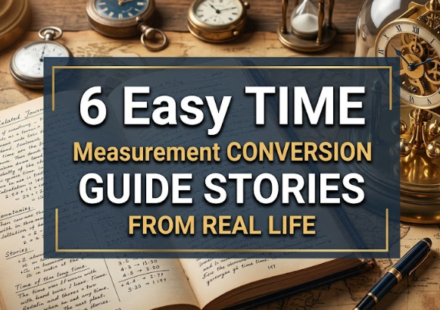 6 Easy Time Measurement Conversion Guide Stories from Real Life