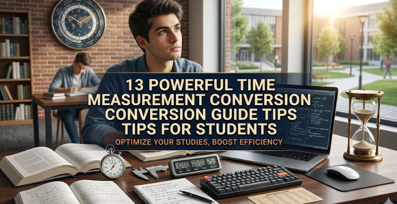13 Powerful Time Measurement Conversion Guide Tips for Students