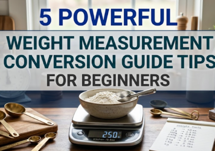 5 Powerful Weight Measurement Conversion Guide Tips for Beginners