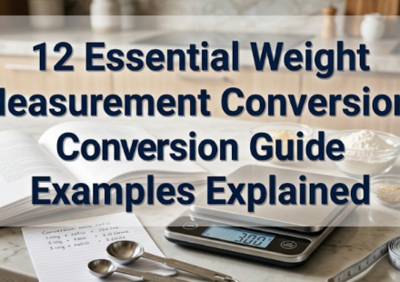 12 Essential Weight Measurement Conversion Guide Examples Explained