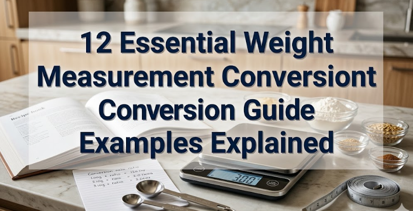 12 Essential Weight Measurement Conversion Guide Examples Explained