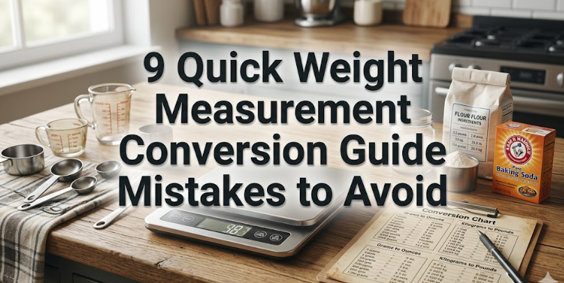9 Quick Weight Measurement Conversion Guide Mistakes to Avoid