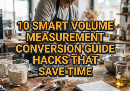 10 Smart Volume Measurement Conversion Guide Hacks That Save Time