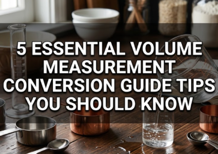 5 Essential Volume Measurement Conversion Guide Tips You Should Know