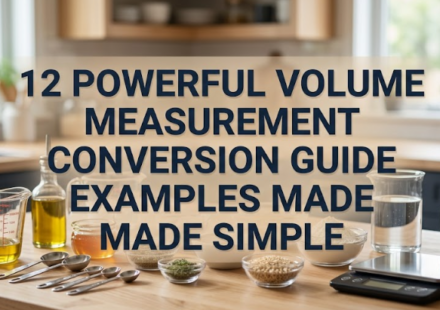 12 Powerful Volume Measurement Conversion Guide Examples Made Simple