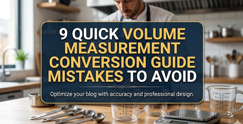 9 Quick Volume Measurement Conversion Guide Mistakes to Avoid